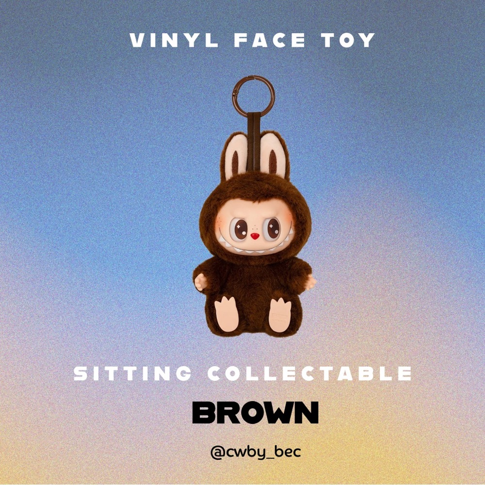 Vinyl Face Soft Plush Toy Collectible Figure